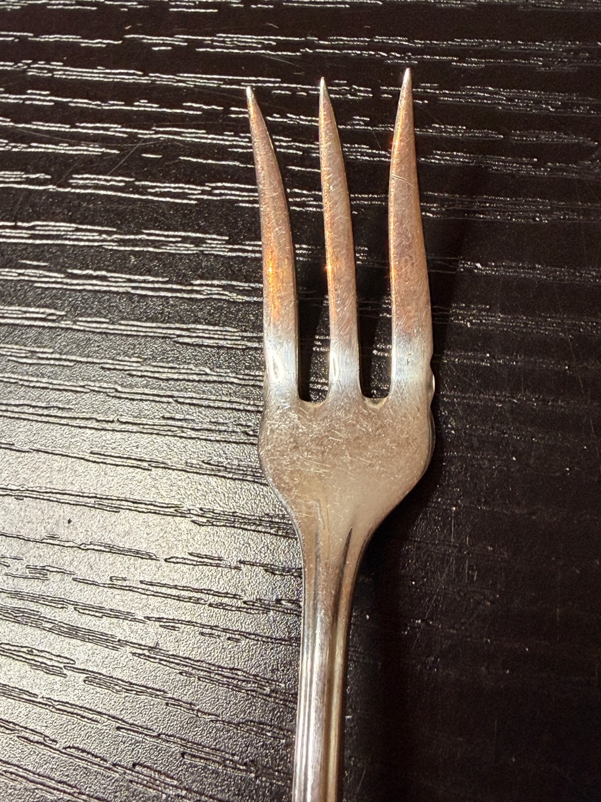 Stradivari by Wallace Sterling Silver Cocktail Charcuterie Fork 5.5”