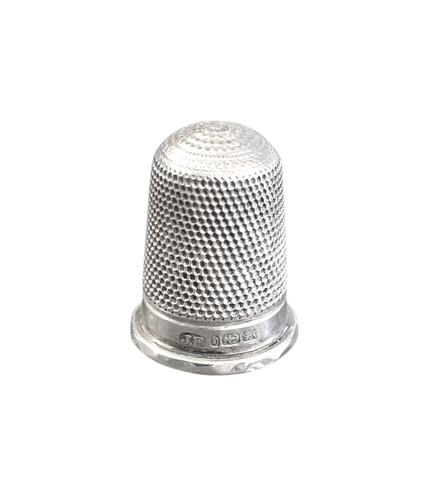 Antique Sterling Silver Thimble by James Fenton 1882 Birmingham