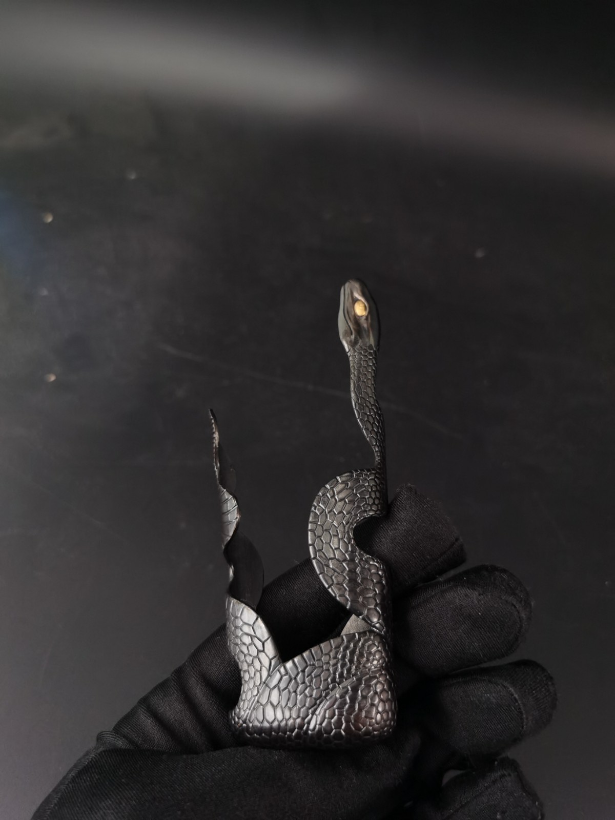 Japanese Type Big Snake Pattern Kojirii for Katana and Wakziashi Y185