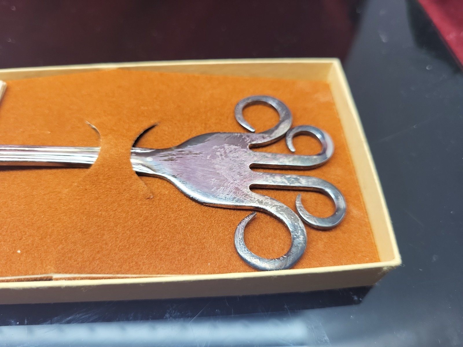 The Diet Fork – Christopher’s Hand 1977 William Rogers Silver Plate Mexico