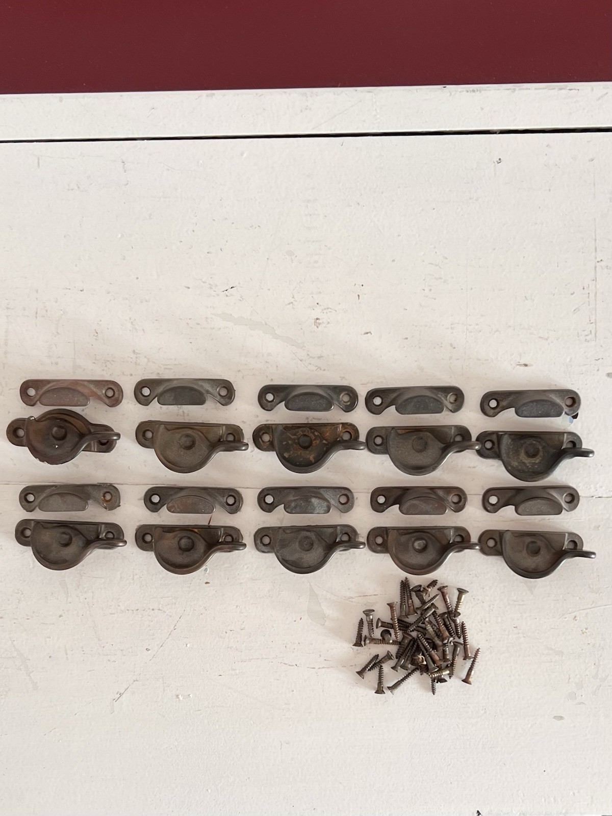 10 Antique Window Sash Locks Includes Screws From 1910 House