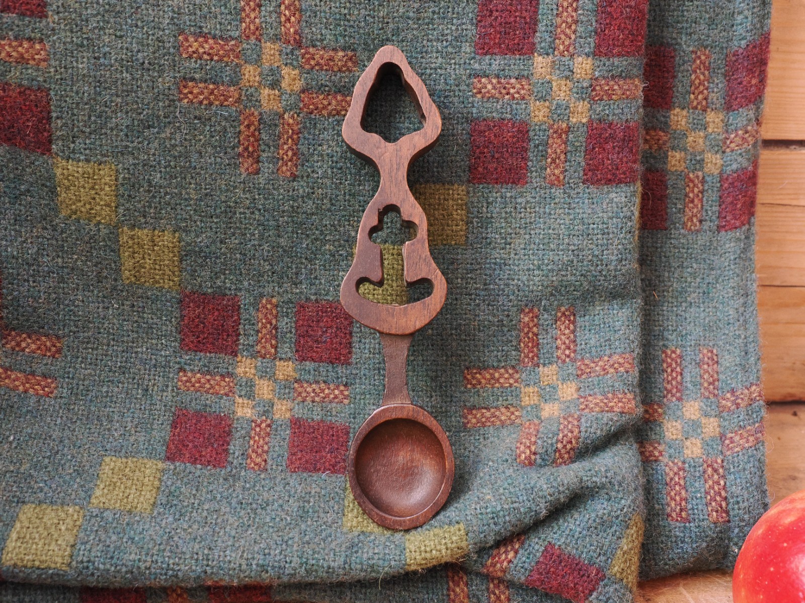 Vintage Welsh Love Spoon