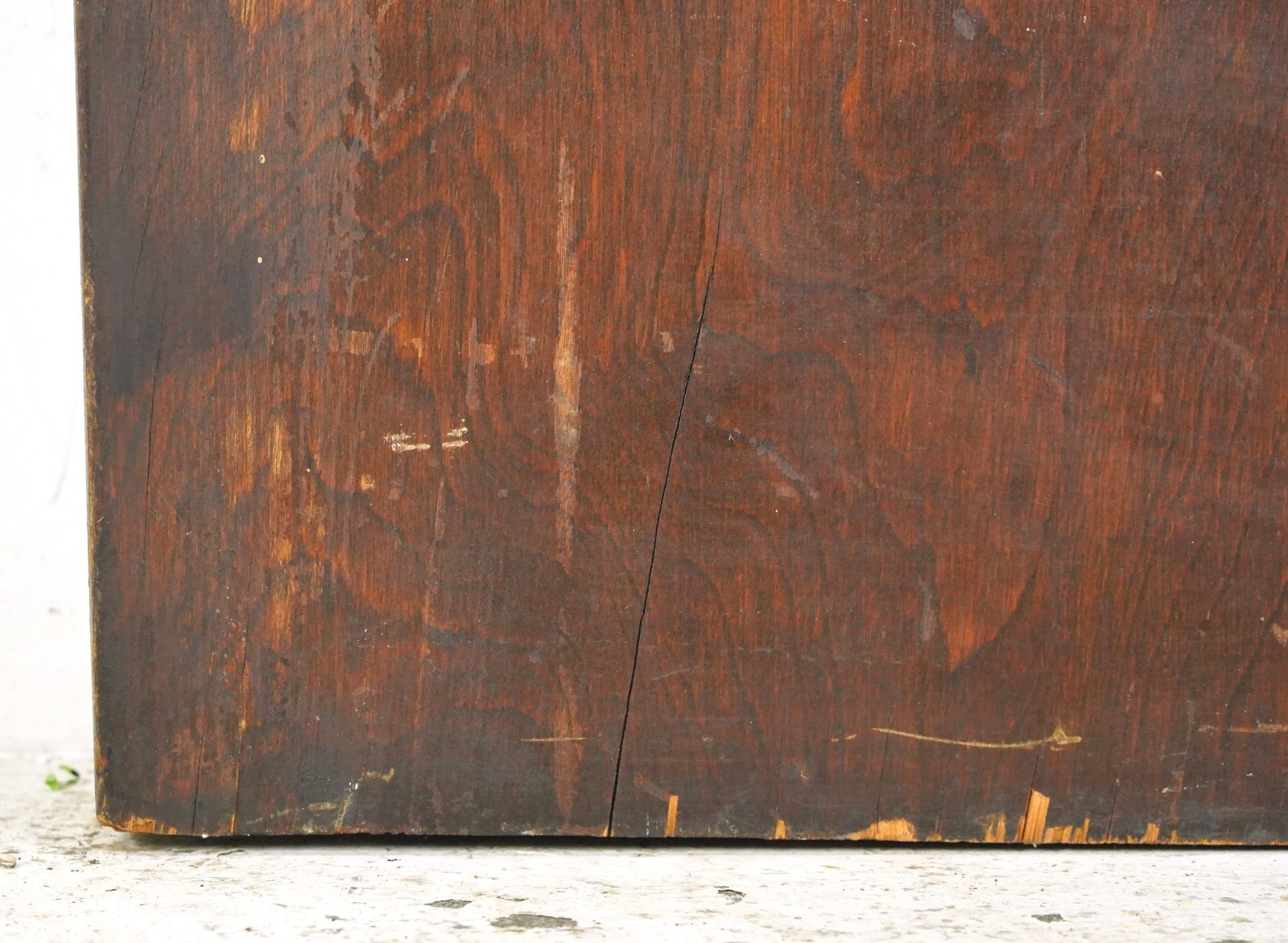 Vintage One Panel Wood Privacy Door 31.75 x 83.125 in.