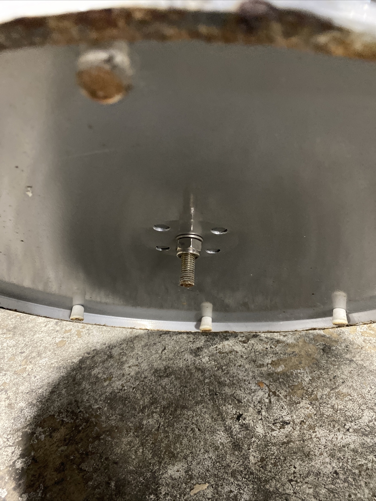 round steel table