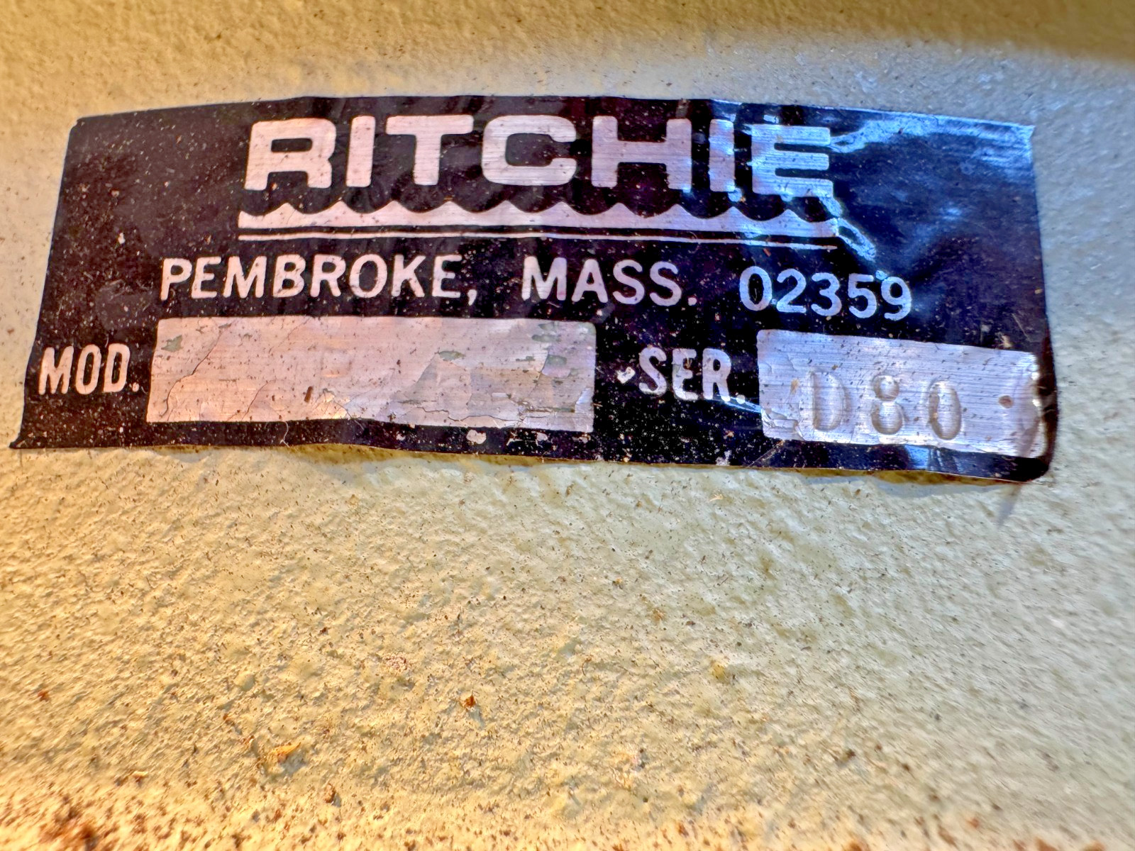 Ritchie “Sperry” Compass Assembly, Vintage Binnacle Mount 7-1/2″ Card