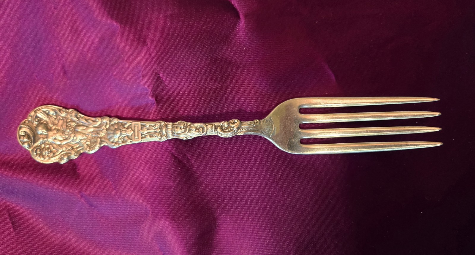 VERSAILLES Fork 6 7/8″ No MONO Gorham Sterling Silver Luncheon Place Multi Motif