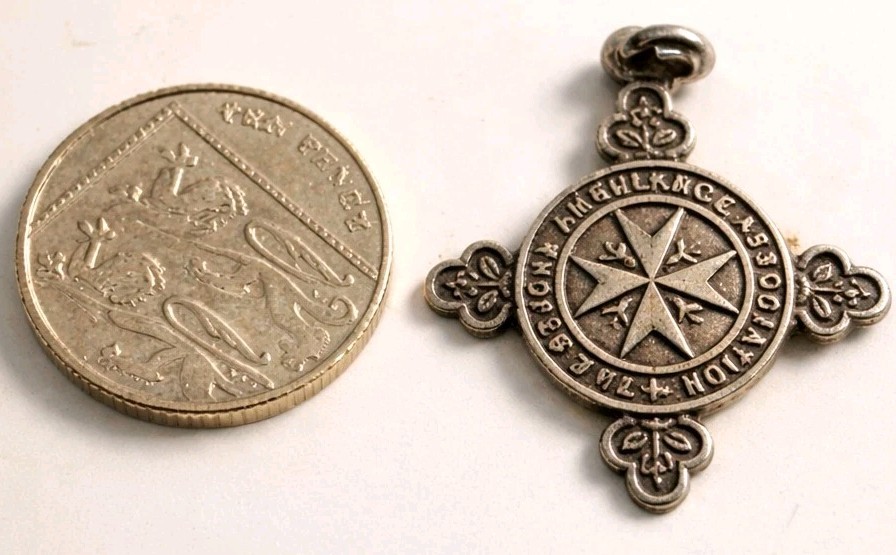 Order Of St John Service Medal Silver Named Greta Hall Birmingham 49322Y St John
