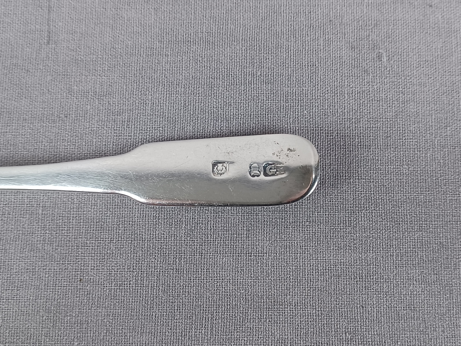 George Fenwick Edinburgh Sterling Silver Spoon Circa 1806-1823