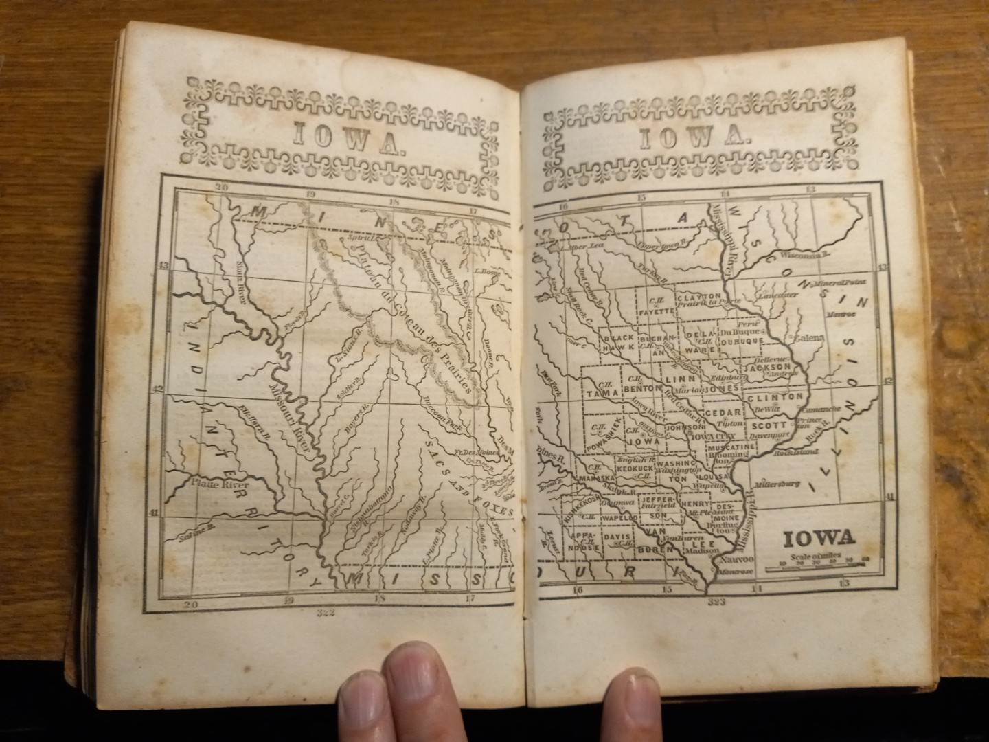 1851 First Ed. American Lawyer Business Man’s Form Book Map of each state
