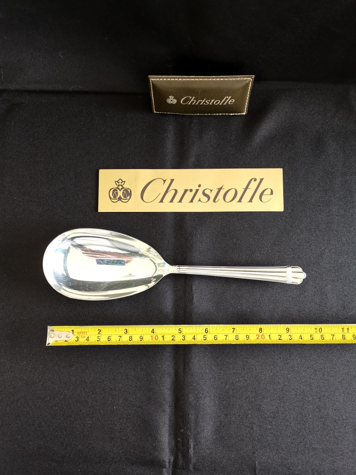 Christofle Aria Silver Plated Rice Shovel