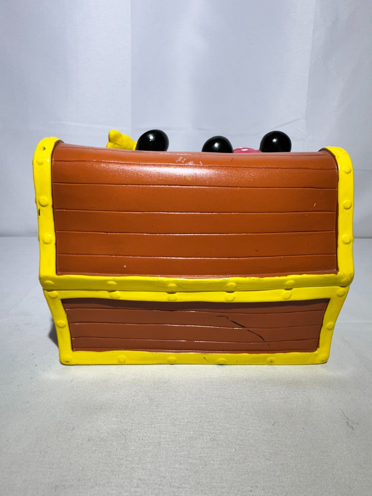 Disney Monogram International Mickey & Minnie Pirate Treasure Chest Coin Bank