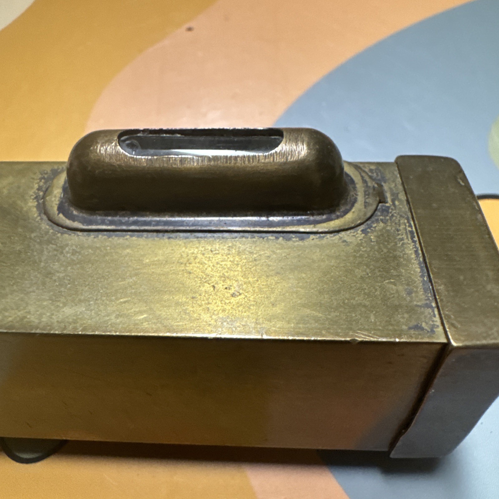 Antique swift & anderson Brass Engineering Hand Sight Level Surveying Scope Tool