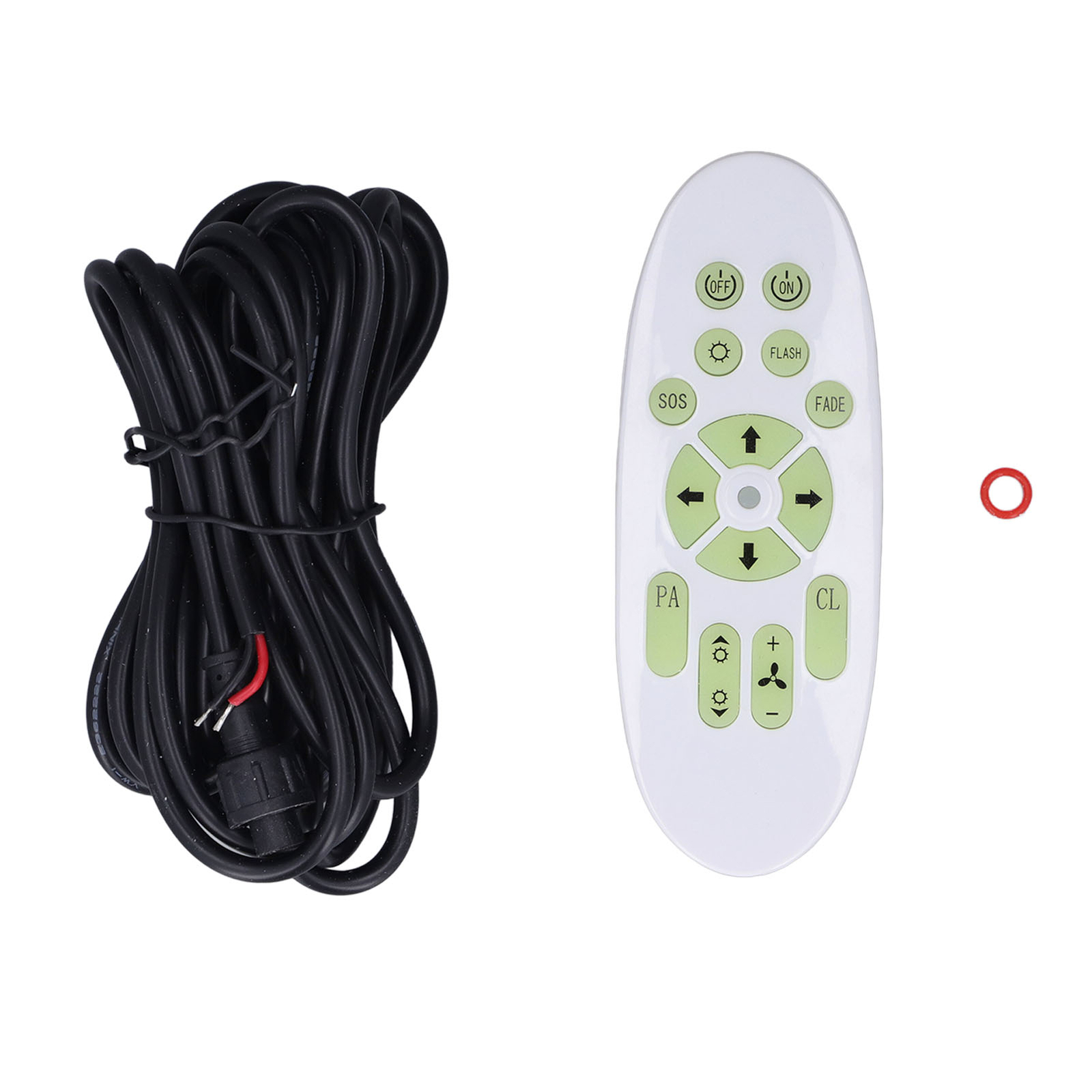 LED Searchlight Remote Control Flashing Spot Light Lamp DC12V 24V 27W