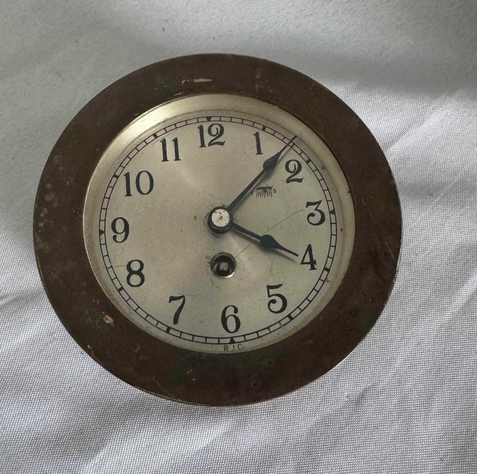 Ship’s Bell Chelsea Clock Company Boston W/KEY