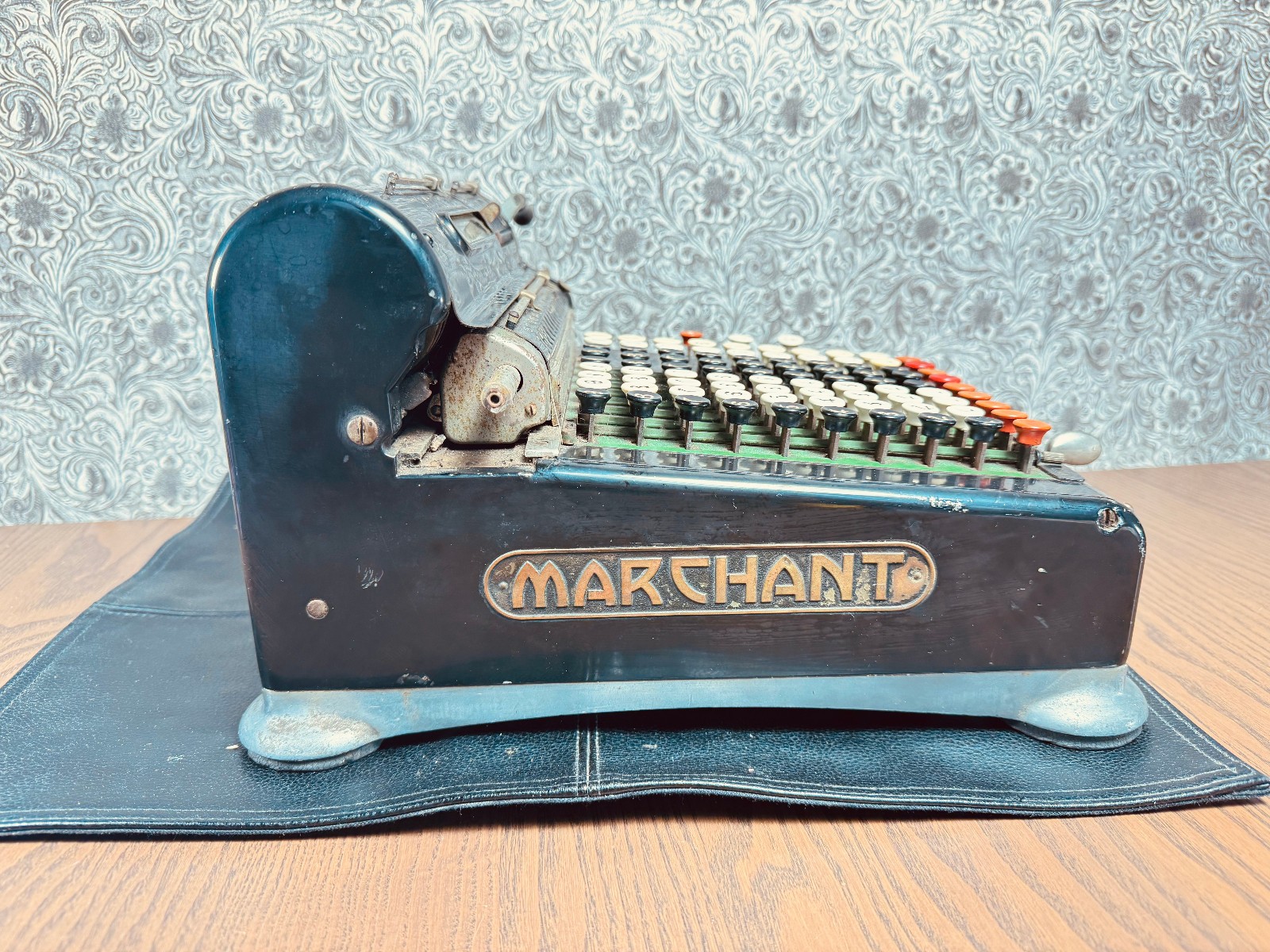 Antique Marchant Adding Machine Accounting Calculator 1927 Early Model