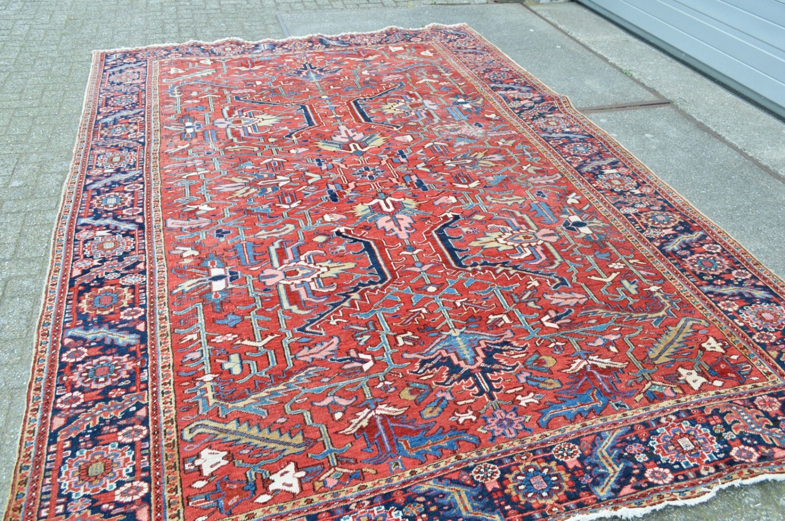 Gorgeous Antique Serapi Heriz region Rug Allover ***WWS***