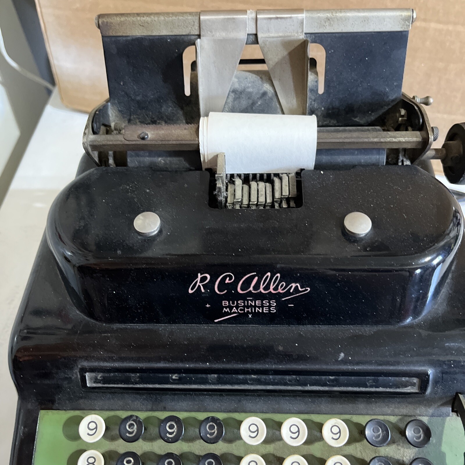 RC Allen Model 915 Adding Machine – Parts