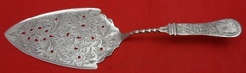 Brite Cut by Various Makers Sterling Silver Pie Server FH AS Pcd 9″