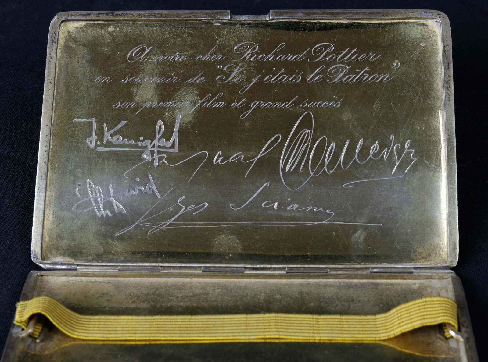 Cinema Silver Dedication Richard Pottier Director Fernandel Luis Mariano