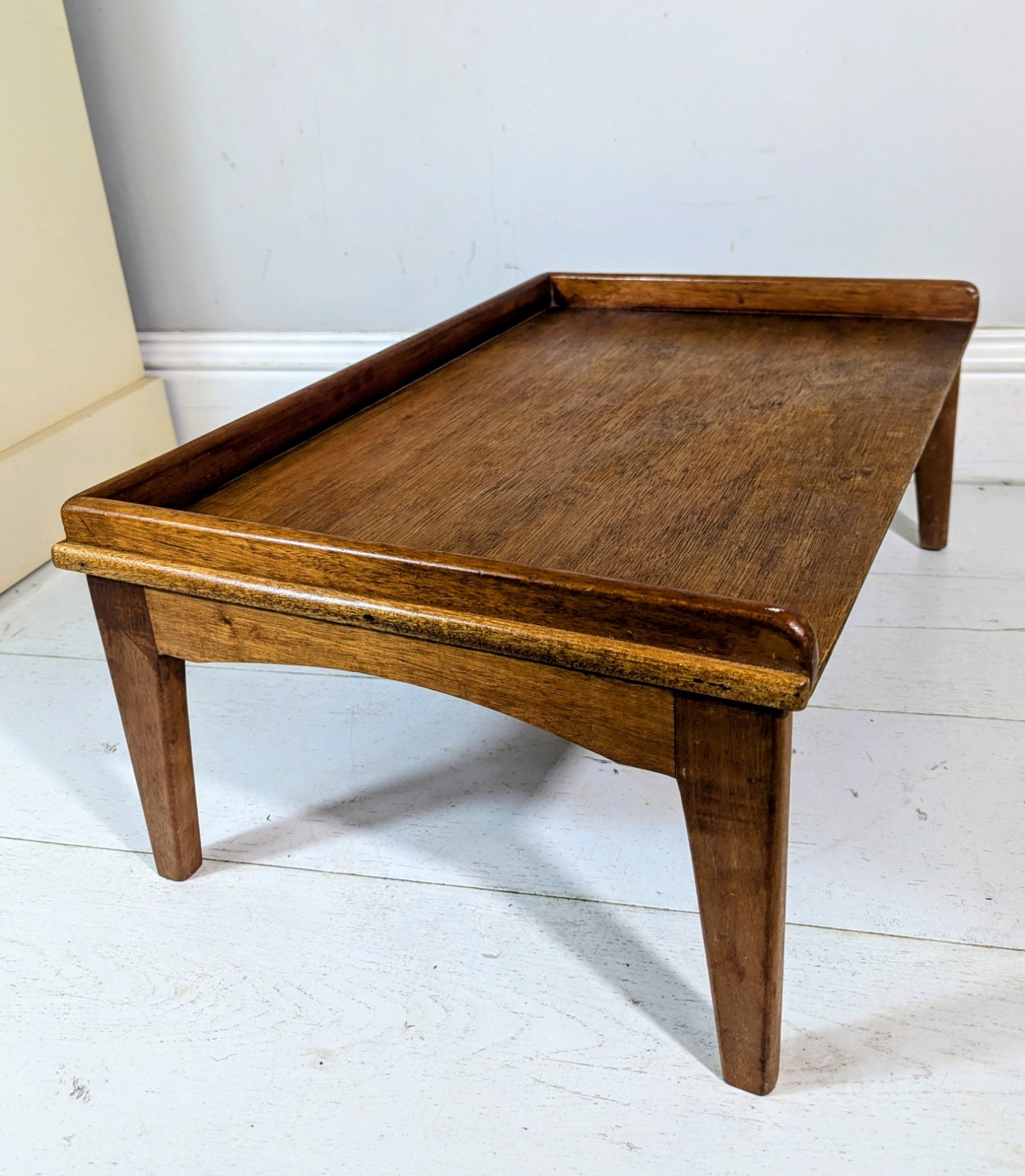 Retro Bed Tray Table With Folding Legs Vintage FREE POSTAGE