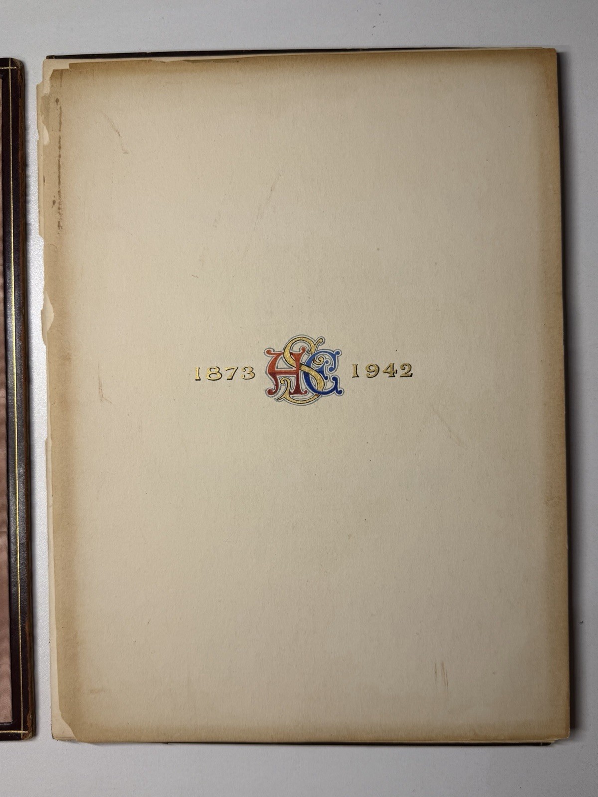 Alfred E. Smith 1942 Presentation Book Francis Spellman Over 100 Signatures