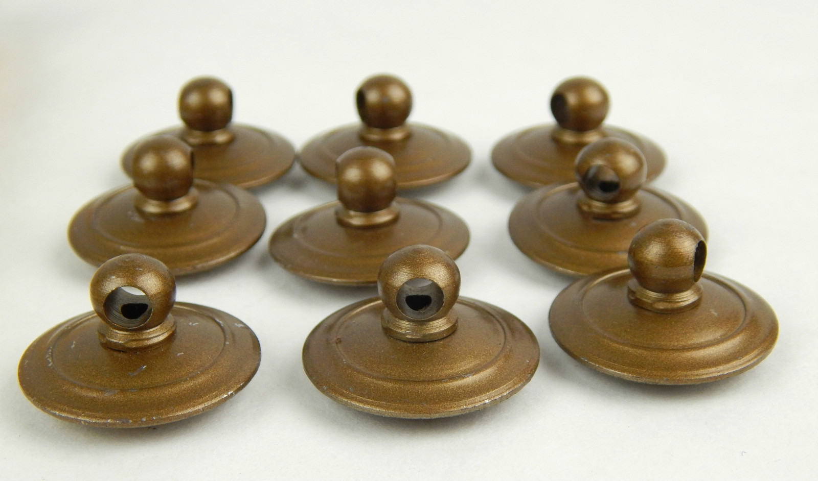 Antique Maddon Table Company Drawer Pulls/Knobs w/ Hardware Sack & Tag VGC