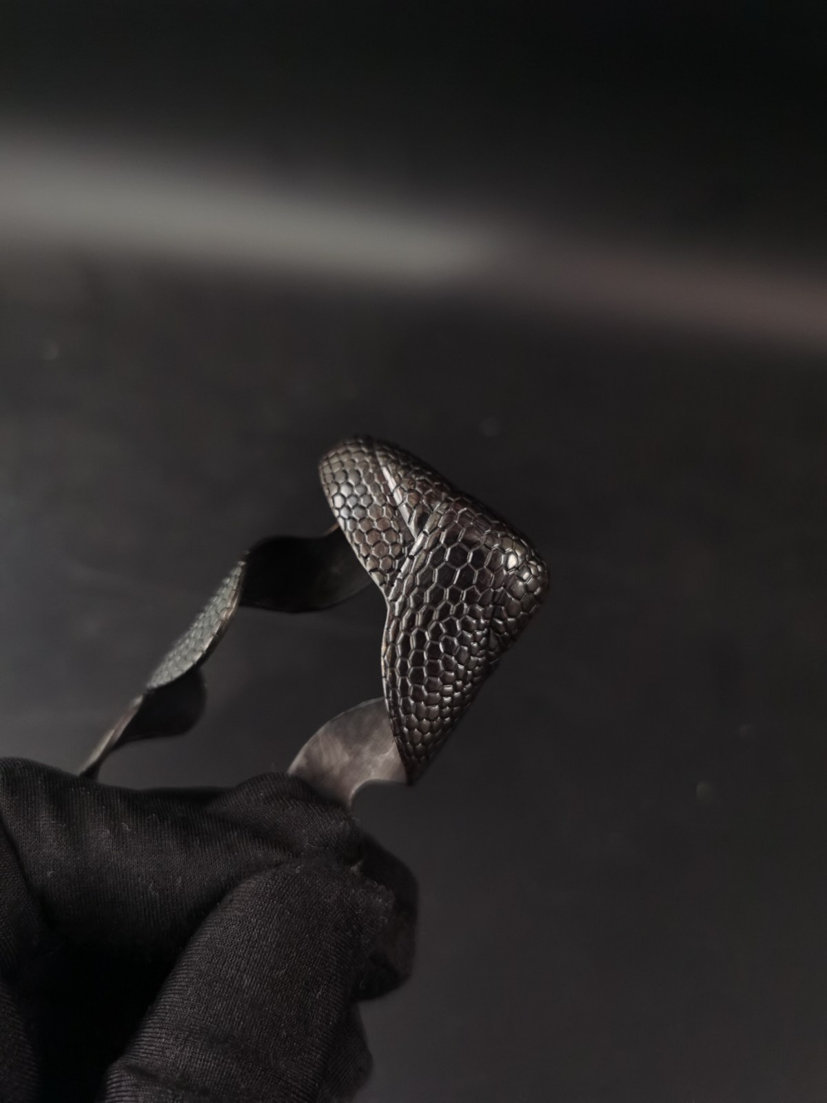 Japanese Type Big Snake Pattern Kojirii for Katana and Wakziashi Y185