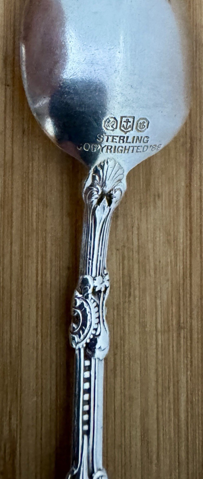 OLD GORHAM VERSAILLES STERLING SILVER SET OF 6 DEMITASSE SPOONS