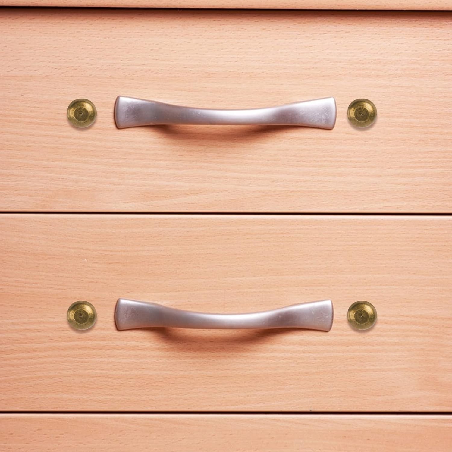 Durable Copper Decorative Screws with Caps – Perfect for Furniture and Mirrors
