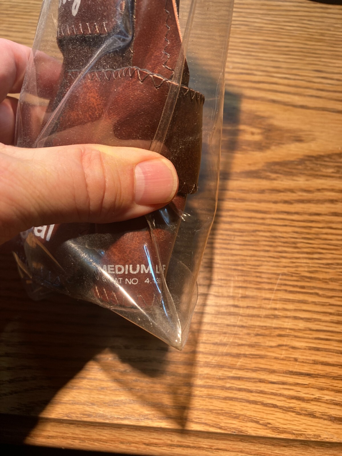 Robby’s Original Wrist Support, Medium, Left Hand, in Brown