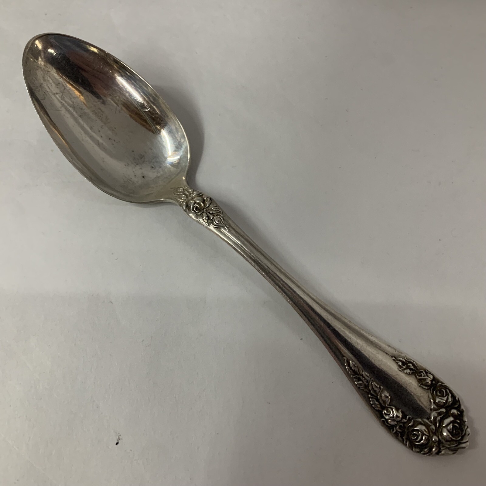 Wallace Sterling Flatware, Rose, Teaspoon, 5 7/8 inches