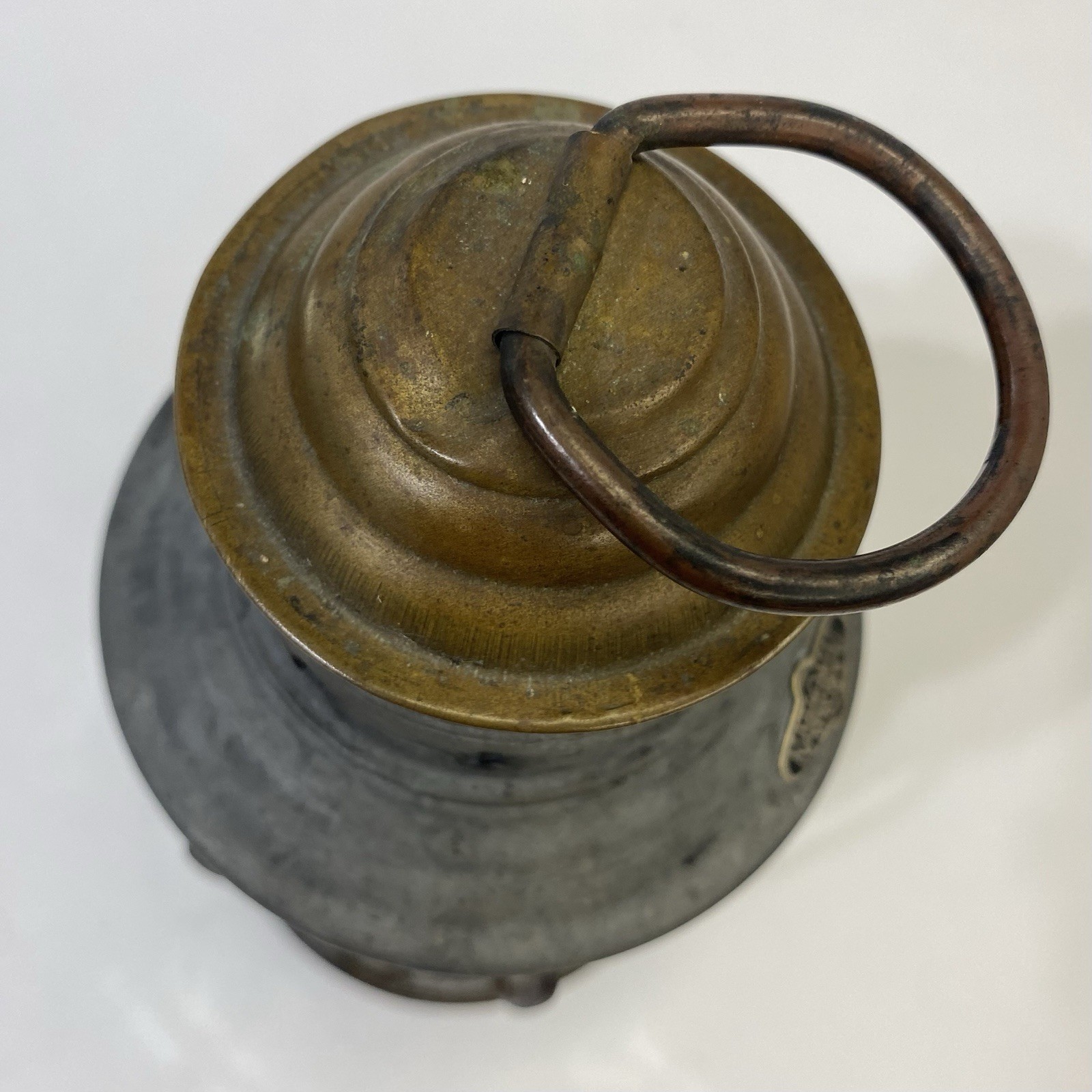 Antique National Marine Lamp Co Lantern Forestville CT Nautical Railroad Style