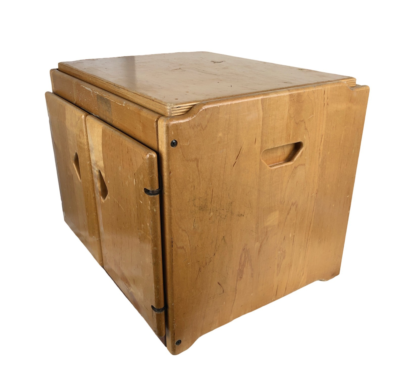 Mid Century Compact Credenza by Heywood Wakefield 14 x 16 x 13″ Modular
