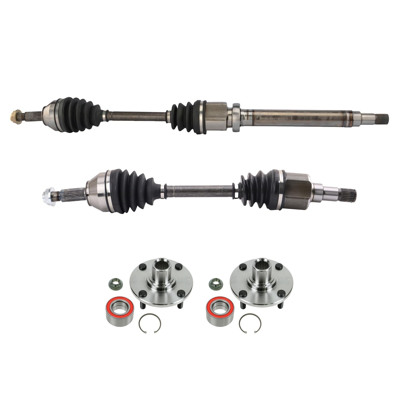 TRQ Drivetrain Kit Compatible with 2000-2011 Ford Focus