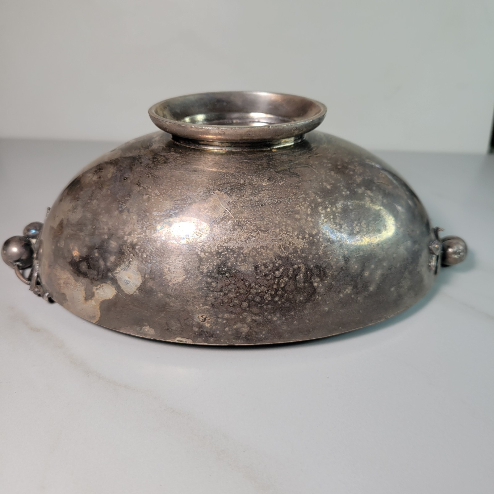 Wilcox Siver Co Silverplate Footed Oval Bowl Silver Plate