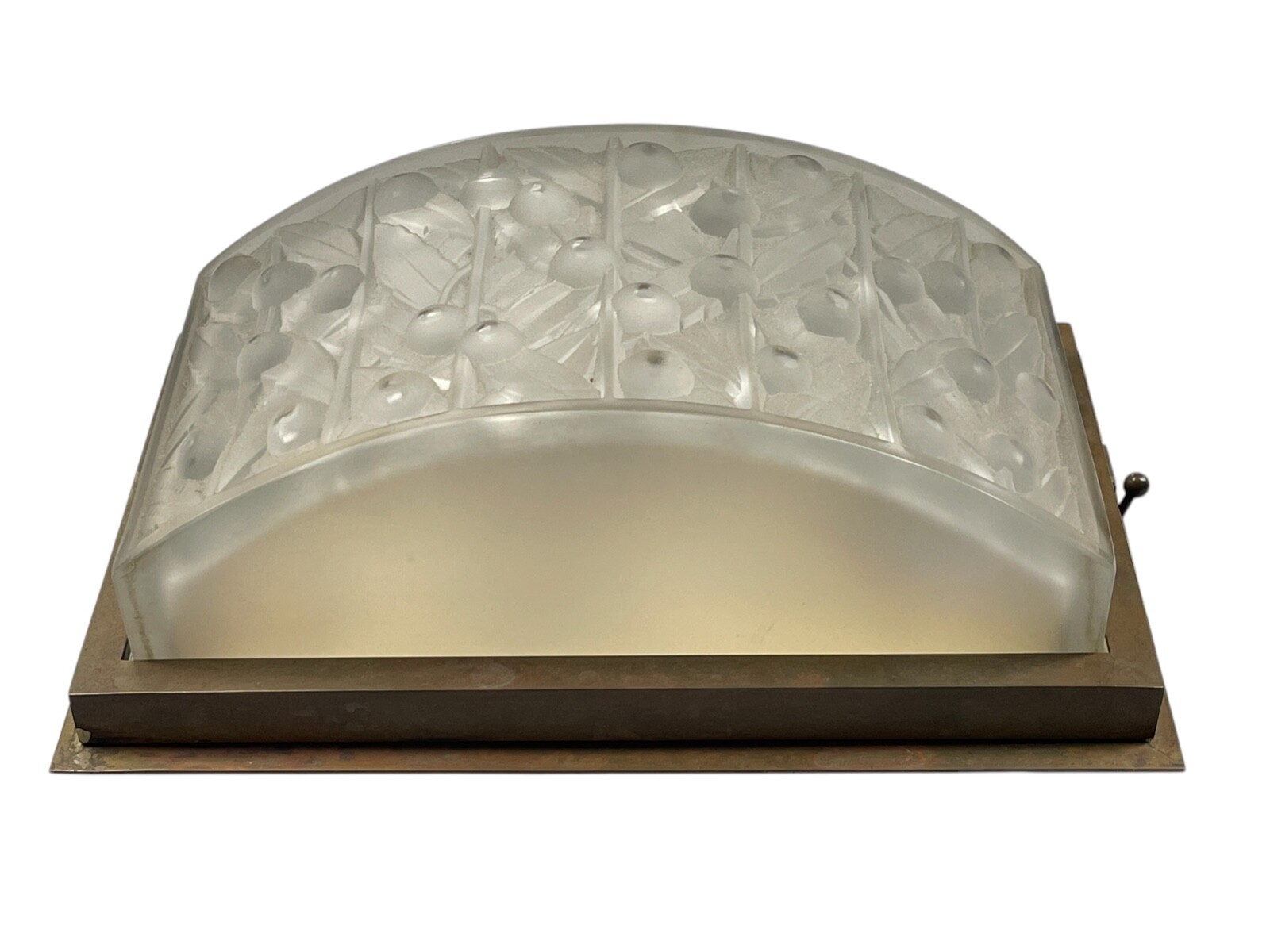 Vintage Signed Jean Gauthier EJG French Art Deco Wall Light Circa 1930 France