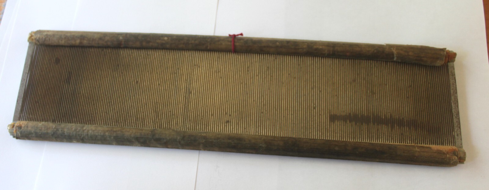 Vintage Decoration Weaving Metal Loom Reed 15.5 ” Antique Farmhouse