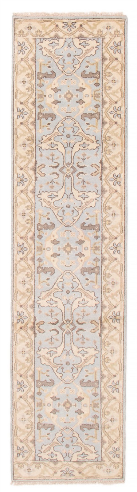 2’6″ x 9’11” Vintage Hand-knotted Runner Rug Traditional Oriental Wool Carpet