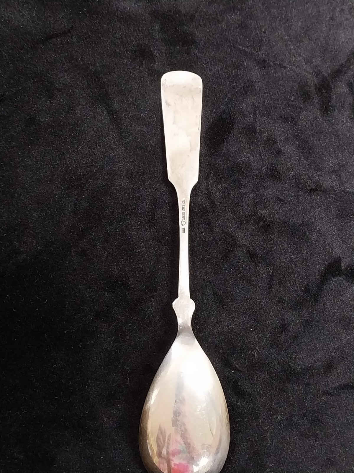 Fiddle Shell 813 Silver Serving Jelly Sauce Spoon J. Launiainen 1930 TA Finland