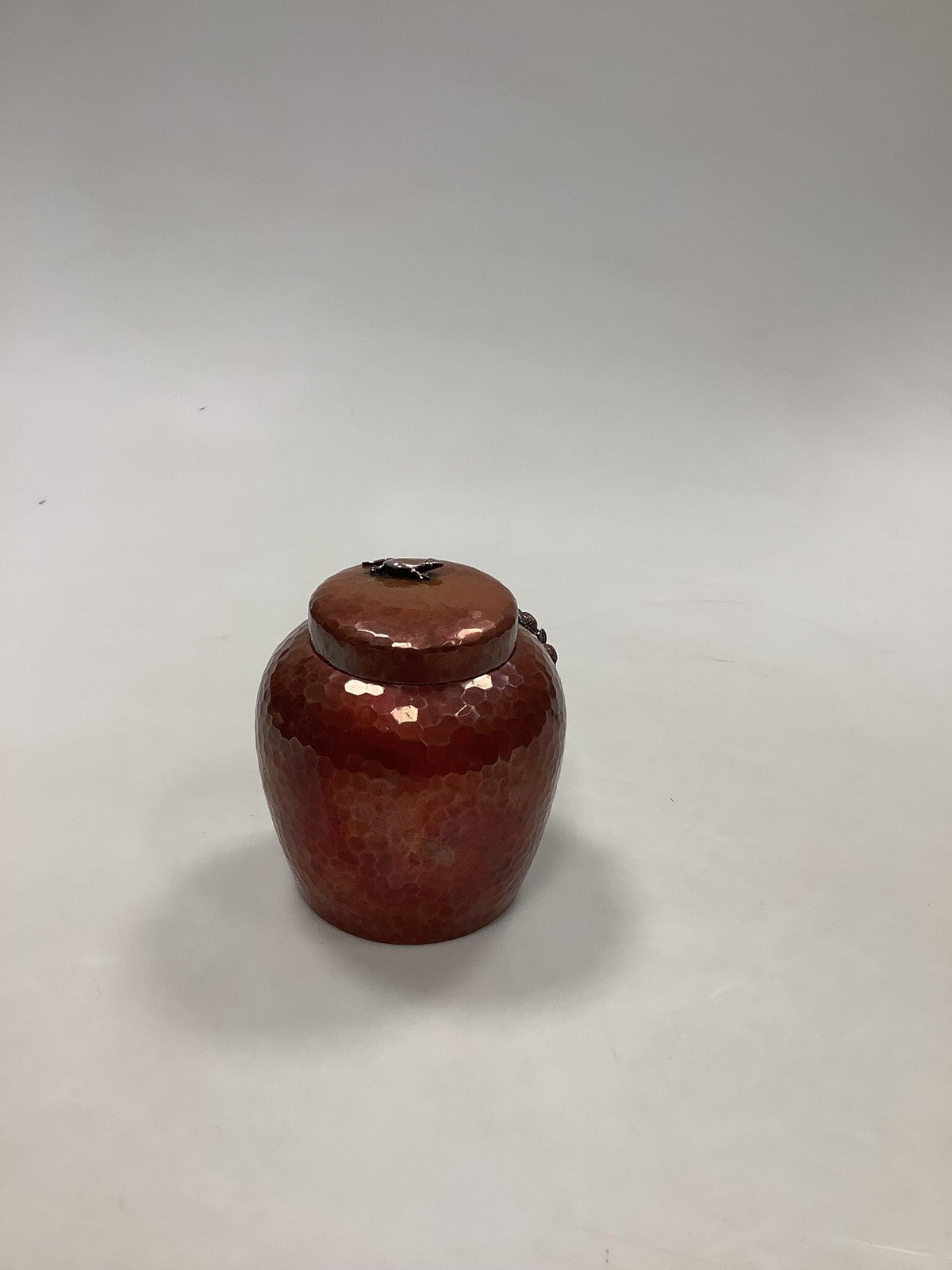 Gorham Mixed Metal on Copper Japonesque Ginger / Tea Box