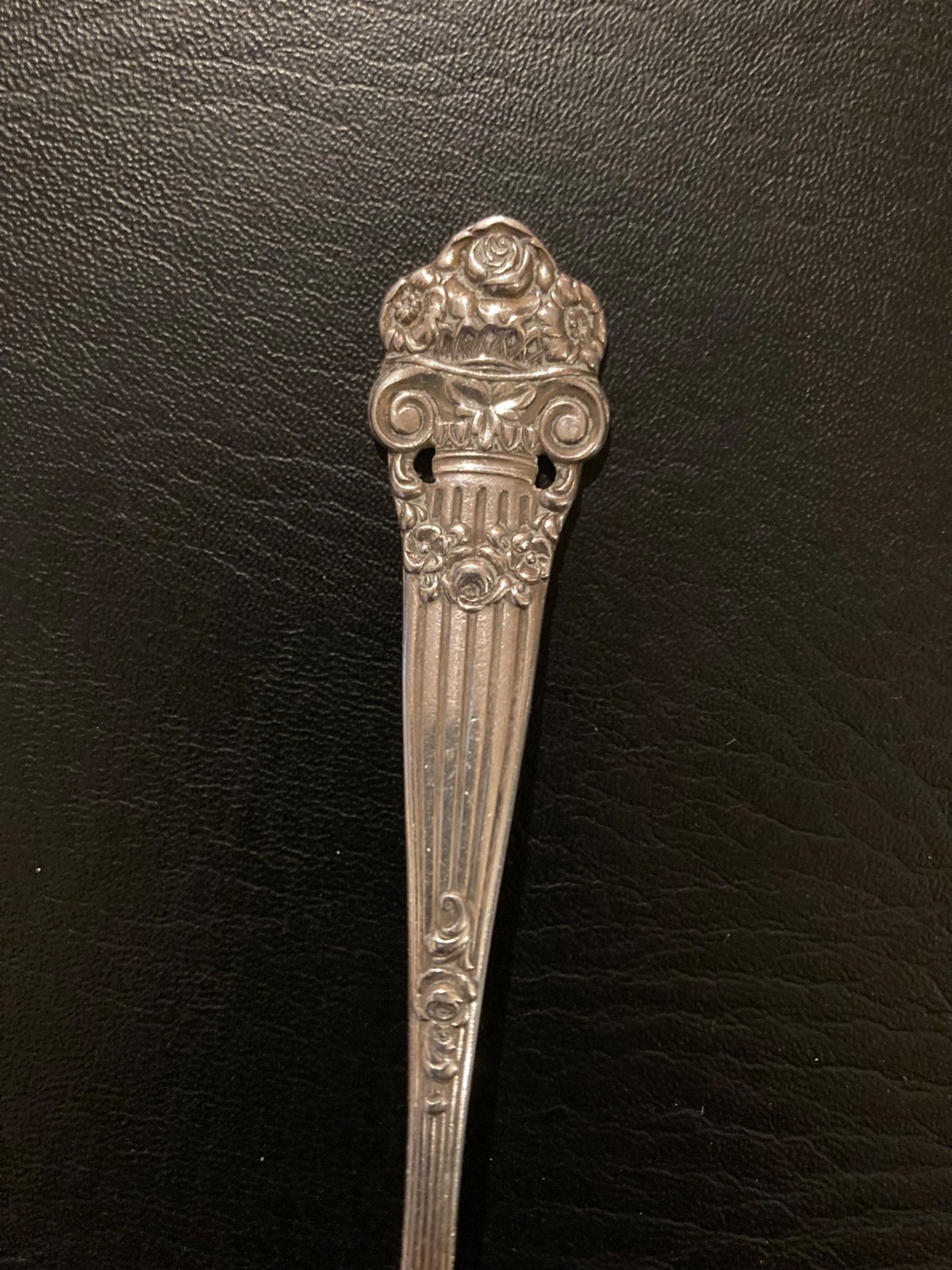 Georgian by Towle Sterling Silver individual Teaspoon 5 5/8″ Antique 1898 pat.