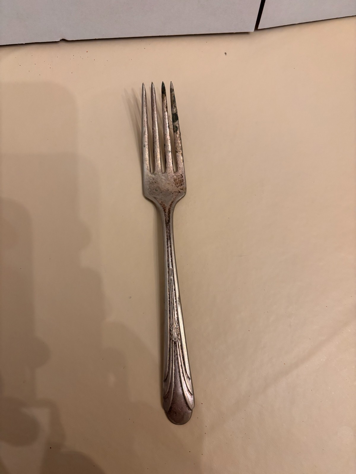 Monroe Silver Co Silverplate Dinner Fork