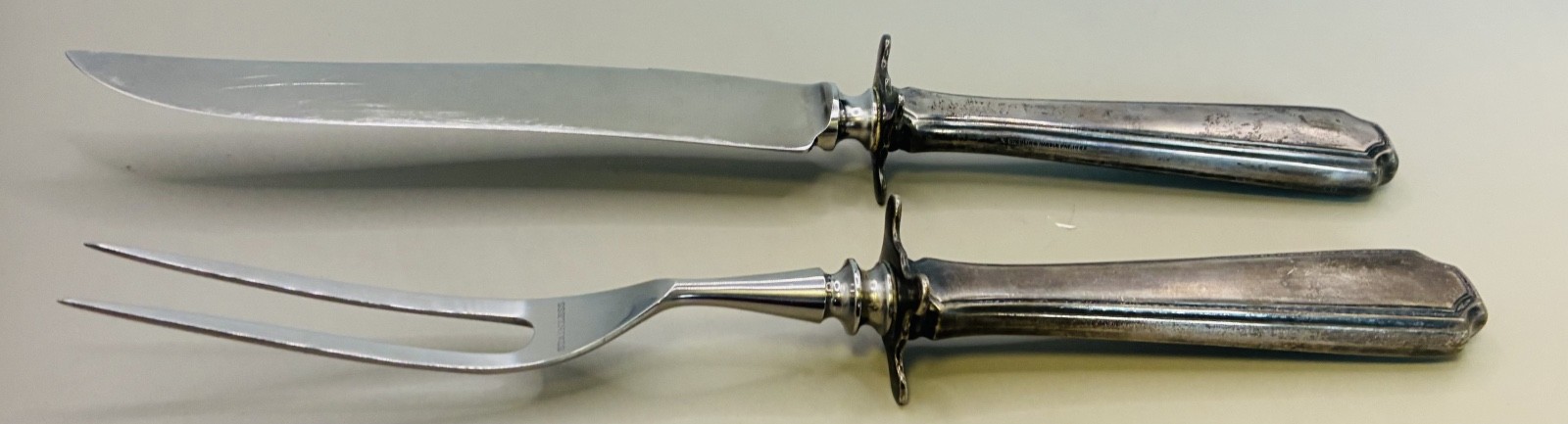 Towle Lady Constance (Sterling, 1922) Small Carving Fork and Knife