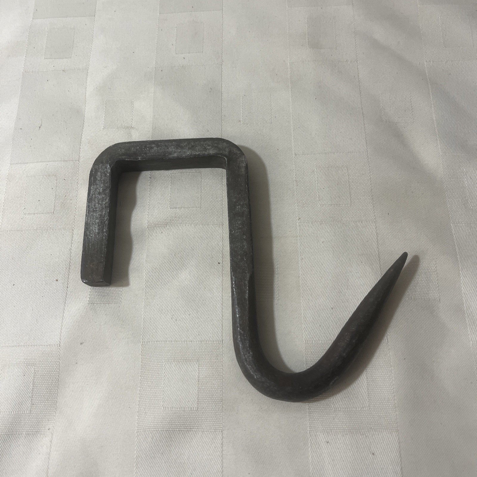 Antique Wrought Iron Butchering Hook Nice Shape