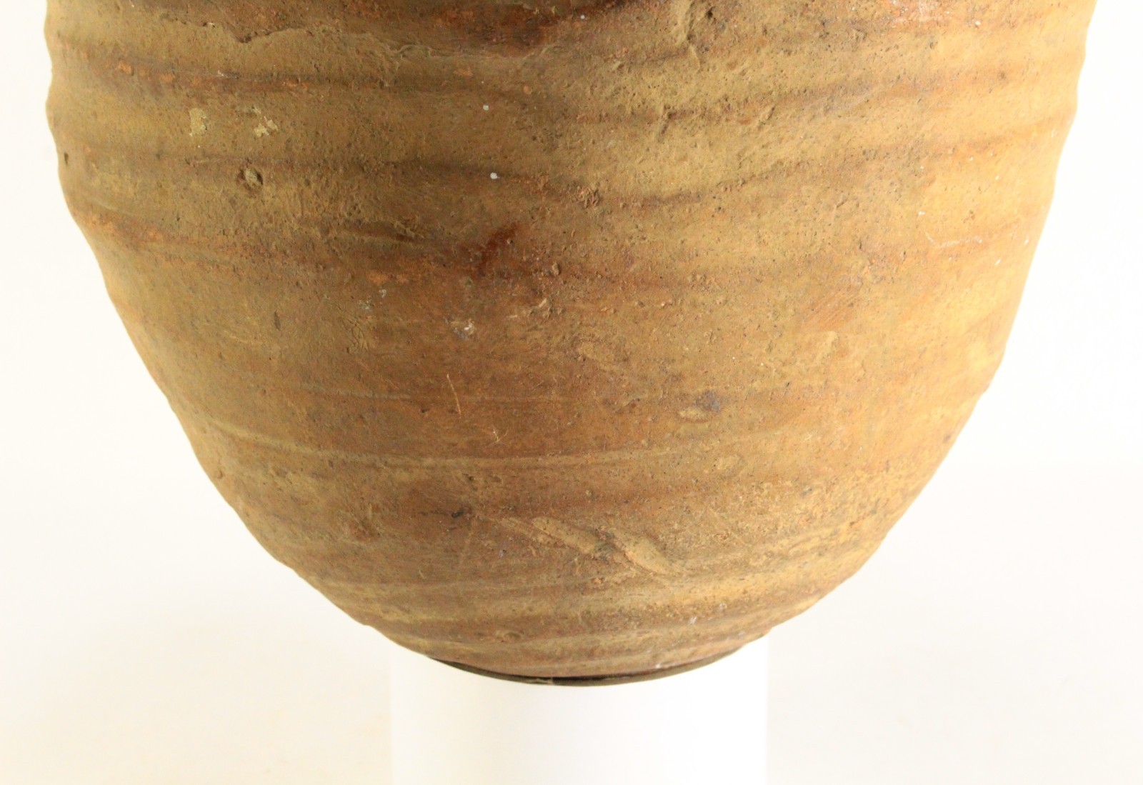 Antique 17th C. Spanish Colonial Redware Terracotta Jar, Mexico