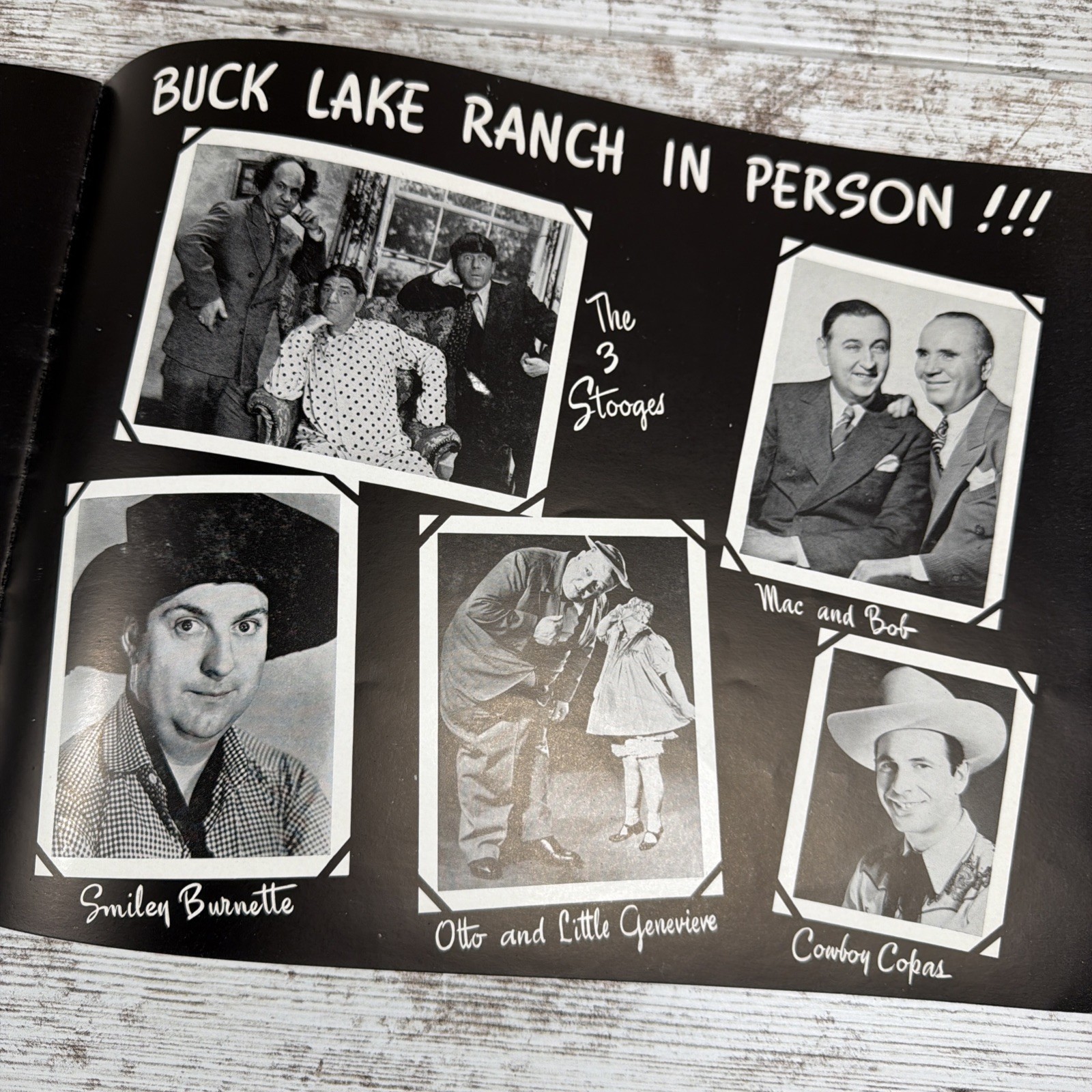 Buck Lake Ranch Souvenir Photo Album (1948) Signed by Eleanor & Harry Smythe