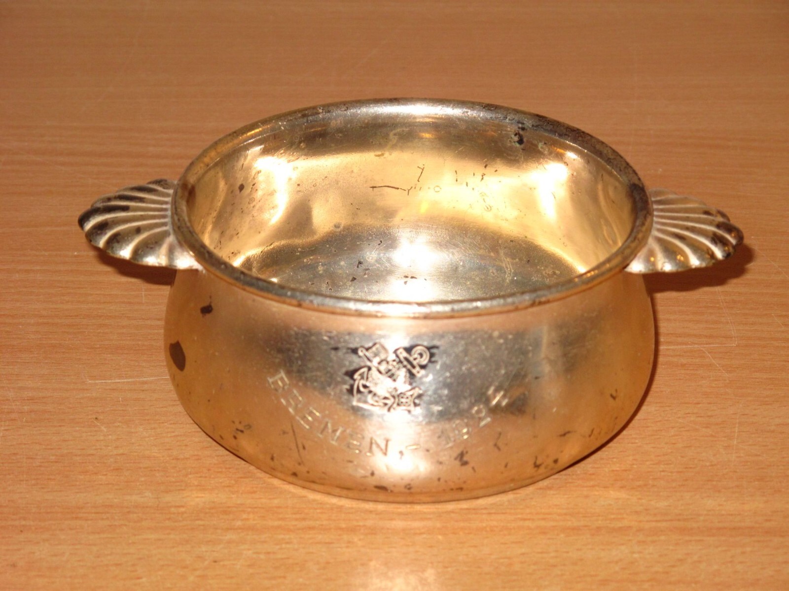 Bremen Ship Lloyd 1924 Soup Bowl Gebrüder Hepp 318 Gr. By Fritzi Massary