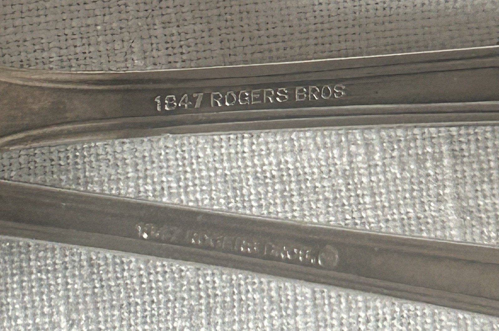 9 PC Lot 1847 Rogers Brothers Silverplate Anniversary Pattern Spoon Spork Fork