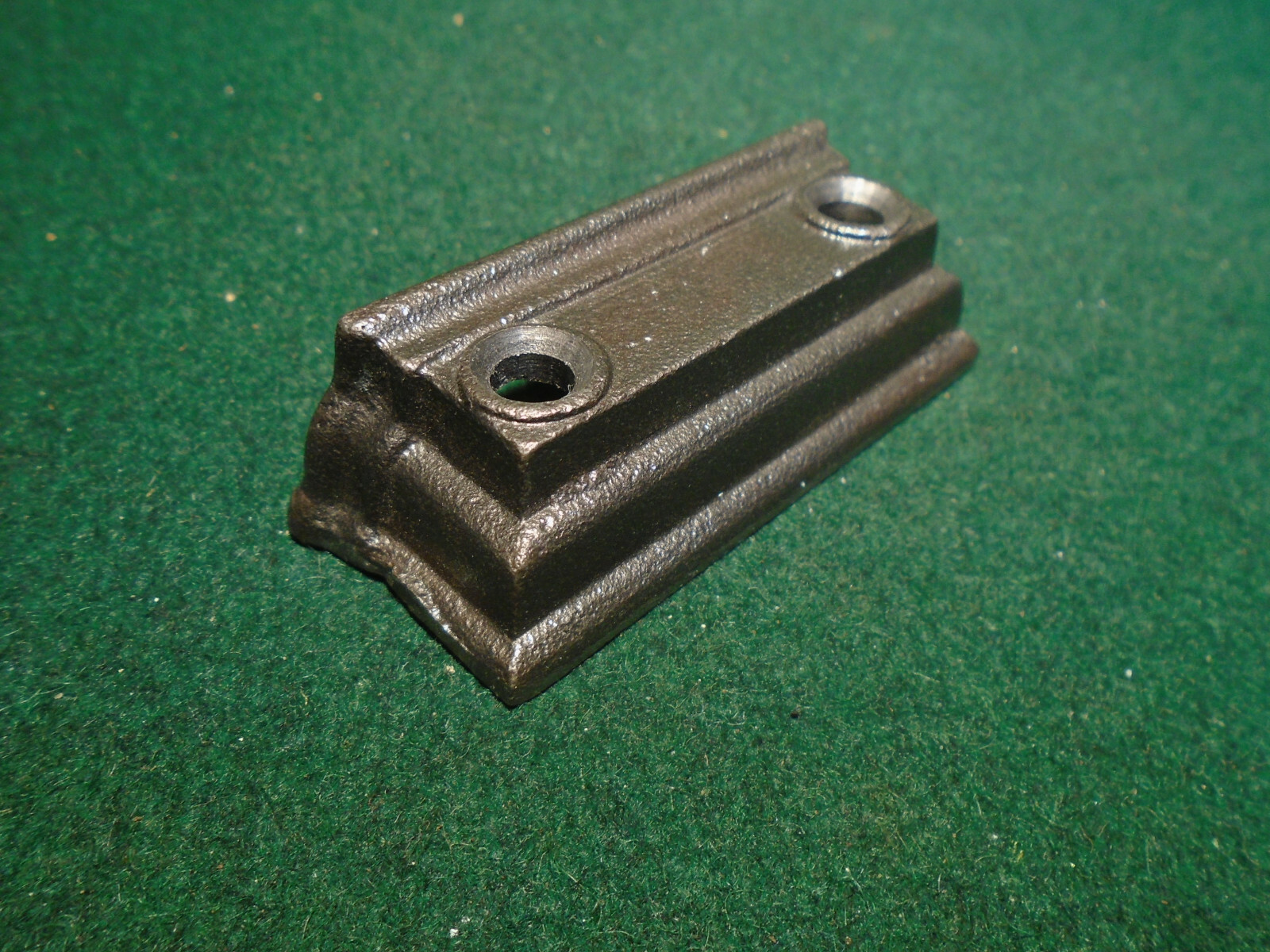 2 5/8″ CAST IRON STEPPED & TAPERED KEEPER for RIM LOCKS – REPRODUCTION – (33139)