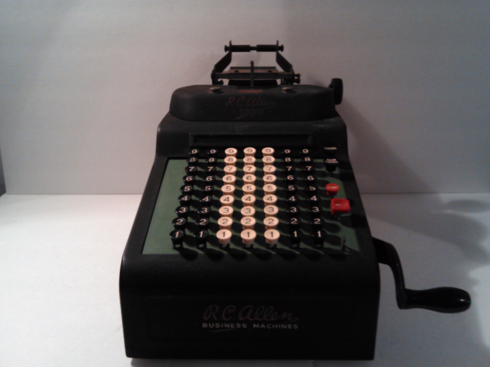 VINTAGE R.C. ALLEN BUSINESS MACHINE – RARE
